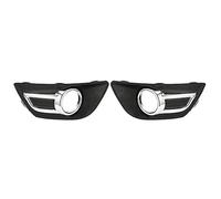JINFOLI 1 par, for Citroen, C4 C-Quatre 2008-2011, Cubierta de luz antiniebla Delantera cromada, Marco de luz antiniebla Delantera Cubierta Tipo ceja para Faros antiniebla