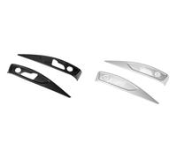JINFOLI 18-20, for Q5l, Pegatina Decorativa for Panel de Botones de Ajuste Interior Adhesivo Decorativo para Interruptor de Asiento de Coche(Carbon Fiber)