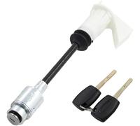 JINFOLI Conjunto de pestillo del capó 1343577 Cerradura de capó, para Ford, para Focus Mk2, kit reparación pestillo liberación tipo largo con 2 llaves 2004-2012