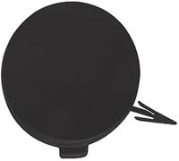 JINFOLI Cubierta de gancho de remolque for Ford Fiesta (2012-2017) 1805922 C1BB17A989AA, accesorios for coche, parachoques delantero (tamaño: sin pintar, pasajero) tapa de argolla de remolque para veh