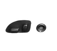 JINFOLI For 2020, for Cadillac, for Ct4, botón de Ajuste, Lentejuelas Decorativas, Accesorios Interiores. Adhesivo Decorativo para Interruptor de Asiento de Coche(Carbon Fiber)
