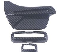 JINFOLI For 22, for Civic, Switch con Panel Decorativo Interior de Fibra de Carbono Adhesivo Decorativo para Interruptor de Asiento de Coche