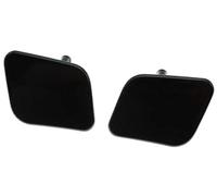 JINFOLI For Kia Sorento Mk I 2006-2009: Tapa del eyector lavafaros parachoques delantero derecho e izquierdo Tapa de chorro de faro de parachoques de coche(BLACK Set)