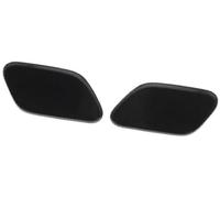 JINFOLI For Kia Sportage, for GT QL 16 2015 2016 2017 2018 2019 Tapa de boquilla lavafaros delantero sin pintar, for tapa chorro 98681D9000 Tapa de chorro de faro de parachoques de coche(BLACK Set)