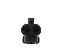 JINFOLI, for NISSAN, for Qashqai, for Ford, for Focus, for Mondeo, for Wins Car Faro Limpieza Lavaparabrisas Boquilla rociadora Tapa de chorro Soporte Conector Tapa de la cubierta del lavafaros(1PCS)