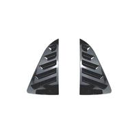 JINFOLI For Polo Mk5 6r 6c 2011-2018, 1 par de molduras for persianas traseras, Rejillas ventilación Laterales, Accesorios Cubierta de ventilación para Rejilla de Techo de Coche(Carbon Fiber Look)