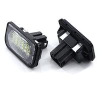 JINFOLI Juego de 2 uds de Bombillas de luz de matrícula, sin Error, Canbus Blanco, for Chrysler Crossfire Coupe Cabrio 2004-2008 Luces de matrícula