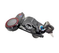 JINFOLI Kickscooter Parts Pantalla LCD, for Hitway, for Pantalla de Scooter eléctrico H5 con Accesorios for Tablero de Instrumentos de Bloqueo Exhibición de patinetes eléctricos