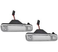 JINFOLI Lámpara de registro de vehículos Lámparas de luz matrícula, para Kia Rio 2005-2011 Rio5 2006-2011, lámpara LED blanca brillo, 2 unidades