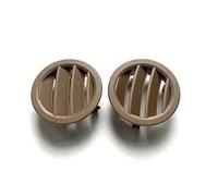 JINFOLI LHD Left Hand Drive W204 Cubierta de rejilla de ventilación de aire acondicionado AC, for Mercedes, for Benz Clase C 180 200 220 230 260 300 350 2007-2011 Rejilla de aire(Beige 2pcs)