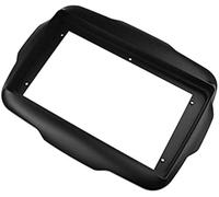JINFOLI marco centro multimedia salpicadero Doble Din Radio Fascia reproductor de Dvd estéreo instalar Kit Panel embellecedor envolvente placa frontal marco Facia, para Jeep
