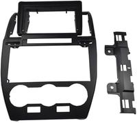 JINFOLI marco centro multimedia salpicadero Marco de fascia radio 9 pulgadas, para Land Rover Freelander 2 2006-2012 Reproductor DVD estéreo Instalar kit panel ajuste envolvente