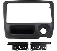 JINFOLI marco centro multimedia salpicadero Marco doble de 2 Din para radio coche, para TOYOTA Vitz Dash Kit, reproductor DVD estéreo con Gps, instalación Panel embellecedor(BLACK 178x102)