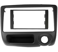 JINFOLI marco centro multimedia salpicadero Marco doble de 2 Din para radio coche, para TOYOTA Vitz Dash Kit, reproductor DVD estéreo con Gps, instalación Panel embellecedor(BLACK 178x100)
