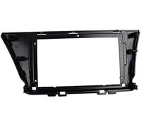 JINFOLI marco centro multimedia salpicadero Marco doble Din Fascia de Radio 9 pulgadas, para reproductor para Android, Kit Panel embellecedor envolvente instalación Dvd Gps estéreo