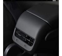JINFOLI Matte Black, for Tesla, Model 3 Model Y Car Interior Rear Air Outlet Cover Back Exhaust Vent Cover Accessories Embellecedor de cubierta de salida de ventilación de aire