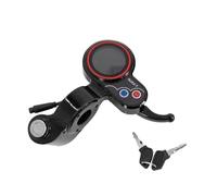 JINFOLI NJAX-T Pantalla de instrumentos del acelerador Pantalla LED de 48 V con llave, for ZERO, for piezas del tablero de scooter eléctrico del acelerador 8 9 10 8X 10X 11X Exhibición de patinetes el