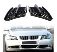JINFOLI Parrilla inferior delantera, for BMW, for Serie 3 E90 E91 Sedan Wagon Pre Facelift 2004-2008, rejillas de coche 51117134081 51117134082 Rejillas delanteras del radiador