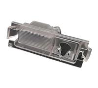 JINFOLI Soporte de cámara de Vista trasera de coche, soporte de carcasa de luz de matrícula, for Hyundai, Accent Solaris Verna/Kia K2 Rio Ceed Hatchback Soporte para matrícula con cámara de visión tra