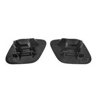 JINFOLI Tapa de boquilla lavado faros delanteros, tapa rociado lavafaros, for Kia Optima K5 2016 2017 2018 Cubierta de la boquilla del limpiaparabrisas del faro del coche(Black 2 PCS LH AND RH)