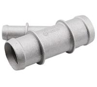 JINFOLI Tubo conector de manguera refrigerante radiador agua aluminio 1C0121087E, para Vw, para Mk6, para Jetta 11-08 para Polo 05-20, para Skoda 11-15 conector del tubo del calentador