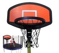 JINGAN baloncesto en el trampolín,Juguete interior para mini cesta baloncesto | Soporte baloncesto al aire libre del trampolín interior la canasta baloncesto durable