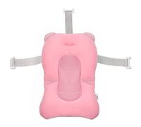 JINGAN Baño para Bebé, Cojín Bañera con Diseño Sándwich A Prueba Fugas, Almohada Baño Y Tumbona con Hebillas 3 Vías Suministros Bañera Exterior Lavable para Bebés