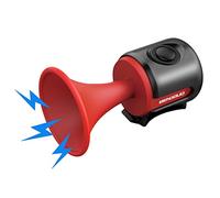 JINGAN Bocina de Bicicleta Fuerte, Timbre de Bicicleta Eléctrica,Timbre de Alarma con Anillo de Manillar Potente de 120 DB | Bocina electrónica ligera para , Scooter y más