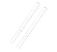 JINGAN Clips de Atril de Música, Clips de Página para Música, Clip de Soporte de Música de Acrílico Transparente Clip de Página de Libro para Viento para Músico compositor de Concierto