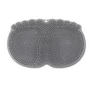 JINGAN Depurador para el cuerpo de la ducha - Depurador corporal de silicona y alfombrilla de masaje | Depurador de cuerpo de silicona para pies y cuerpo, depurador de pies de silicona suave