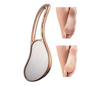 JINGAN Eliminador de callos de cristal para los pies, 2 en 1 removedor de callos de cristal nano cristal - Depurador de pies y raspador de talones para la eliminación de la piel muerta, herramienta para pedicura