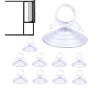 Jingan - Ganchos de ventosa para coche con ventosa de coche para , con ventosa reutilizable de PVC para ventana de coche, para cocina, cuarto de baño, ventana