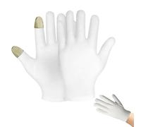 JINGAN Guantes hidratantes | Guantes Algodón para Dormir - Guantes Algodón para Inspección Manos Secas Bella Durmiendo