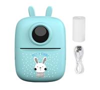 JINGAN Impresora de Bolsillo, Impresora sin, impresoras térmicas de Etiquetas de 1000 mAh - Máquina de Pegatinas de Papel de impresión con 1 Rollo, etiquetadora de Fotos portátil,