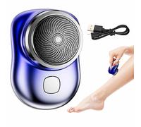 JINGAN Mini Afeitadora Eléctrica, Afeitadora Afiladora Afiladora de Bolsillo Portátil, Afeitadora con Refinadora de Precisión, Maquinillas de Viaje Lavables Cortapelos
