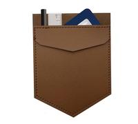 JINGAN Organizador de bolsillo de trabajo, protector de bolsillo de cuero - Protectores de bolsillo de agarre rápido para bolígrafos y lápices,Herramienta de bolsillo, soporte de bolígrafo de cuero