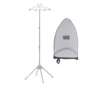 JINGAN Vapor pie | Soporplanchado con vaporizador Tela Mano,Soporaleación Aluminio para Accesorios máquina Planchado Vapor