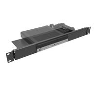 JINGCHENGMEI Mini Soporte de Rack para HP ProDesk Mini PC, HP EliteDesk Mini Business Desktop, Estante de Servidor con bisagras de 1U, gabinete de 19 Pulgadas