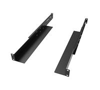 JINGCHENGMEI Rieles universales de 1U para Estante de Servidor de 4 Postes para DELL Compaq HP IBM APC, Profundidad Ajustable de 16.5 a 29.5 Pulgadas, Capacidad de 110 Libras (rieles de 16.5-29.5