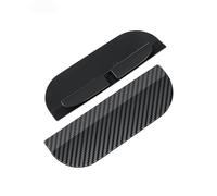 JINGDA 2 Piezas Cubiertas de Lluvia para Auto Espejo Retrovisor para Opel Frontera Electric 2024 2025, Espejo Retrovisor Visera de Fibra de Carbono