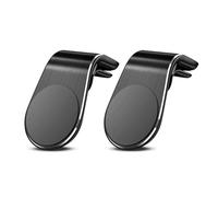 JINGDA 2 Piezas Soporte Móvil Coche Magnético para Jeep Wrangler JK 2007-2017 J373, 360° Rotación Soporte Móvil Coche para Rejillas del Aire Soporte Movil Coche