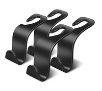 JINGDA 4 Piezas Gancho para Reposacabezas de Coche para Kia Venga (YN) 2010-2014, Gancho para Asiento de Coche, Accesorio Interior para Reposacabezas