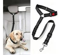 JINGDA Cinturón Perro Coche para BMW 5er G31 Touring 2017-2024 & M5, Correa Perro Coche con Bungee Elástico, Arnés Perro Coche Ajustable, para Viajar