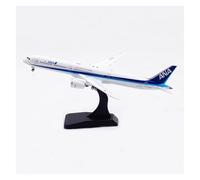 JINGDEE Aviones a Escala de exhibición Avión en Miniatura de aleación Ana 787-10 (Tren de Aterrizaje Desmontable), Escala 1/400 Apto para Dar Regalos