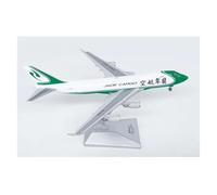 JINGDEE Aviones a Escala de exhibición Modelo de avión a Escala estática de aleación de Jade Cargo B747-400ERF, librería Decorativa, Escala 1:400 Apto para Dar Regalos