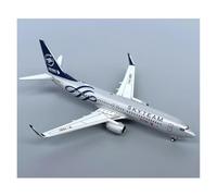 JINGDEE Aviones a Escala de exhibición Modelo de avión de aleación B737-800 de China Eastern Airlines, Escala 1/400, colección de Recuerdos. Apto para Dar Regalos