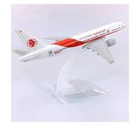 JINGDEE Aviones a Escala de exhibición Modelo de avión de Metal Fundido a presión de 16 cm, Escala 1:400, for Air Argelia, Adorno for área de recepción de aeronaves. Apto para Dar Regalos