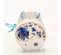 Jingdezhen - Silbato de cerámica con seis agujeros, instrumento musical, flauta de cerámica