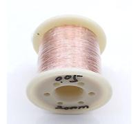 JINGERL 0.05-1.3mm Poliuretano Alambre de Alambre de Alambre de Alambre de Cobre esmaltado de Poliuretano para fabricar Alambre de Cobre del Motor de Electromagnet (Color : 0.05mm 2000M)