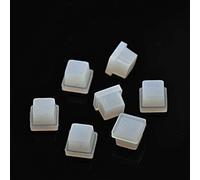 JINGERL 10pcs Cubierta de células de silicona Cubierta de vidrio Cuvette Cuvette Cuvette Tapón de silicona para tamaño 10mm * Corrosión resistente a las cubetas 10mm 10 / PK